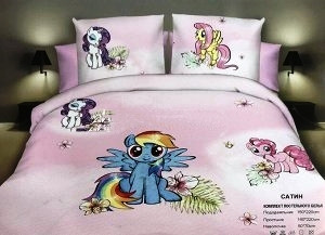 Детское постельное белье 1,5 сатин DET084 Детское постельное белье 1,5 сатин DET084