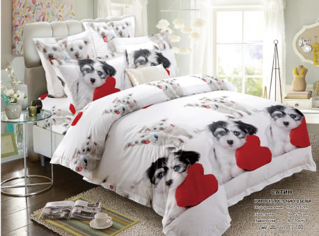 Детское постельное белье 1,5 сатин DET166