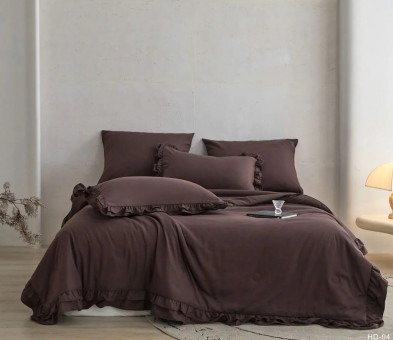 Одеяло Mency Бархатный Сатин с рюшами ODMENBR05