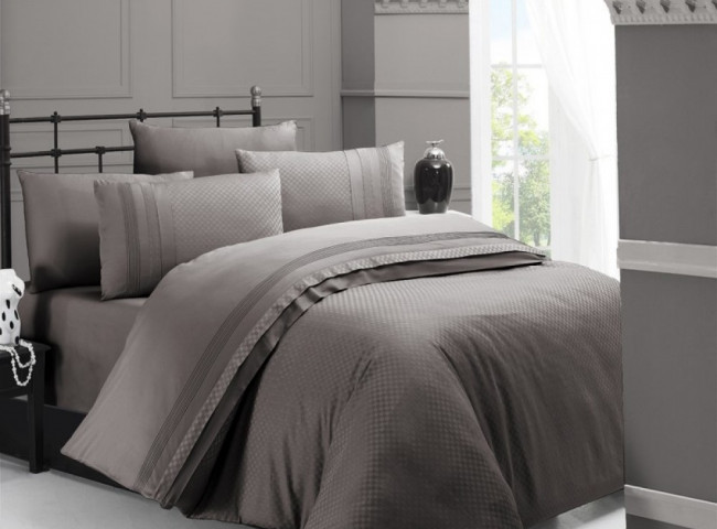 КПБ First Choice Сатин Deluxe - Square Style Vizon AK01191