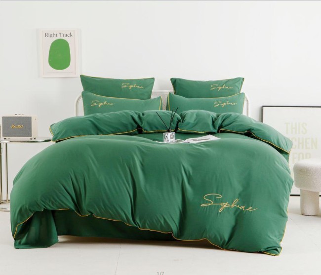 КПБ Boris однотонный с вышивкой BOROV029 КПБ Boris однотонный с вышивкой BOROV029