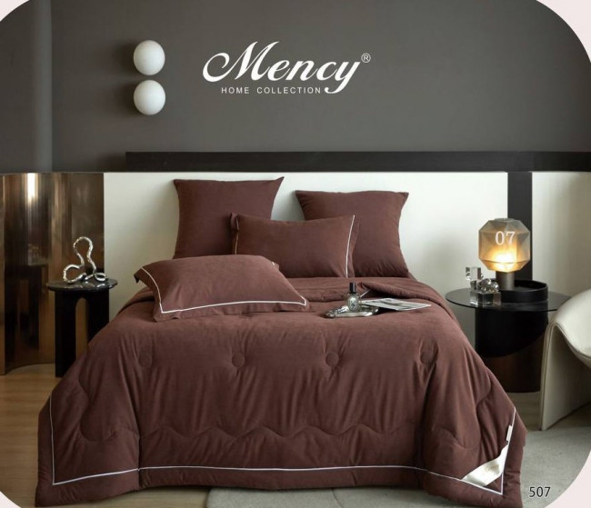 Одеяло Mency с простыней и наволочками Бархат Сатин ODMEBRS06