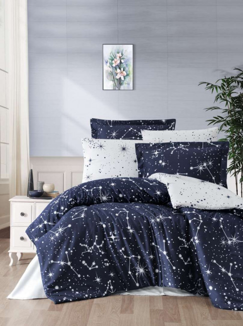 КПБ FIRST CHOICE Cotton Satin Galaxy LRS-411 КПБ FIRST CHOICE Cotton Satin Galaxy LRS-411