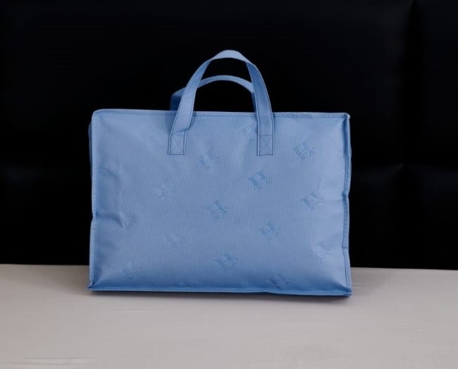 Наматрасник стеганый с наволочками на резинке по кругу NAMNR06 (синий)