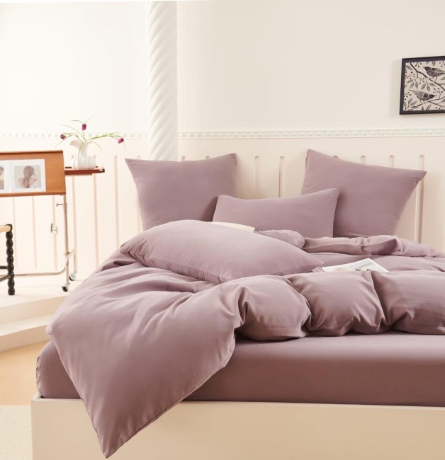 КПБ Candie's Бархат Сатин с простыней на резинке по кругу CANBSR04