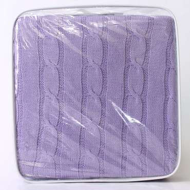 Вязаные пледы LINELLI ELEGANT Nirvana (Сиреневый) 220х240см Вязаные пледы LINELLI ELEGANT Nirvana (Сиреневый) 220х240см