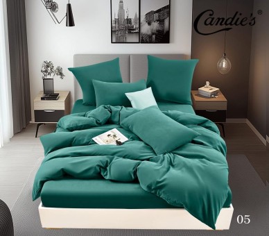 КПБ Candie's Бархат Сатин с простыней на резинке по кругу CANBSR05 КПБ Candie's Бархат Сатин с простыней на резинке по кругу CANBSR05