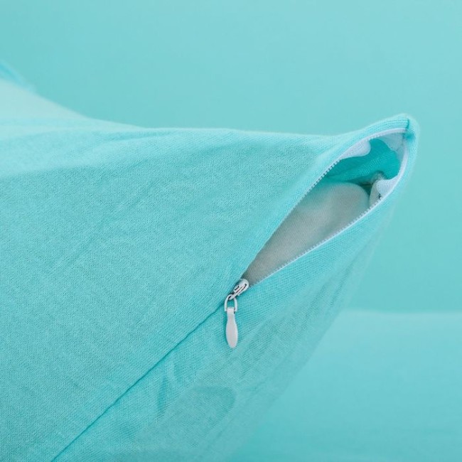 Наволочки 2шт. трикотажные на молнии Мерцана (Морская волна) MERCN27 Наволочки 2шт. трикотажные на молнии Мерцана (Морская волна) MERCN27