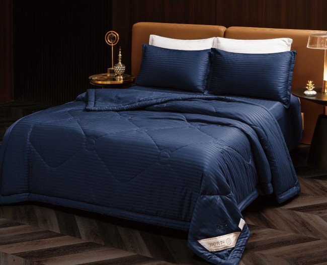 Одеяло Boris Страйп Сатин с простыней и наволочками (узкая полоска) ODBORSSU007 Одеяло Boris Страйп Сатин с простыней и наволочками (узкая полоска) ODBORSSU007