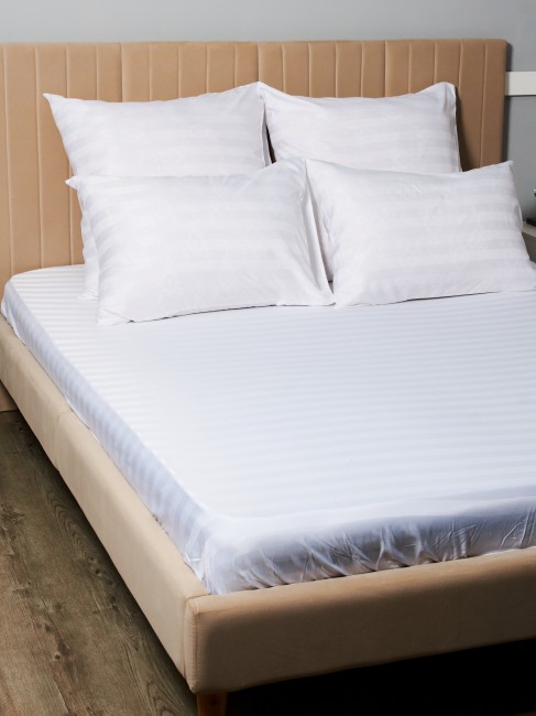 КПБ Candie's Страйп-сатин на резинке по кругу CANSSR001 КПБ Candie's Страйп-сатин на резинке по кругу CANSSR001