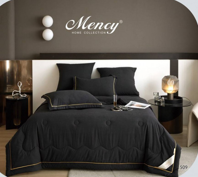 Одеяло Mency с простыней и наволочками Бархат Сатин ODMEBRS11