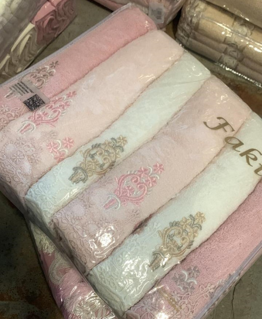 Полотенце 50х90 см. 6 шт в упаковке в ассортименте POLAS01