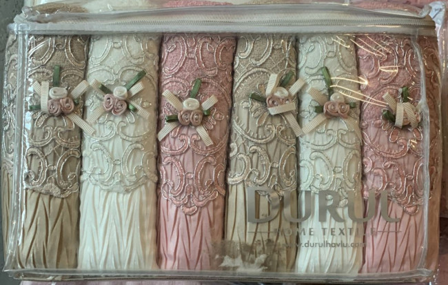 Полотенце 50х90 см. 6 шт в упаковке в ассортименте POLAS01