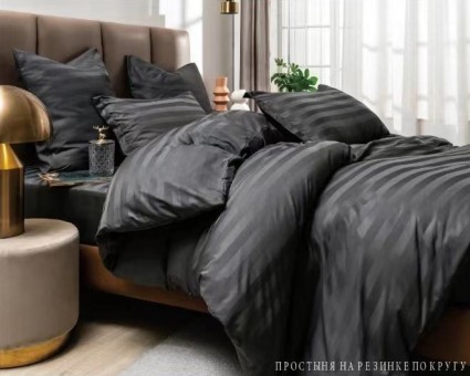 КПБ Boris Cтрайп-сатин на резинке по кругу BORSSR02 КПБ Boris Cтрайп-сатин на резинке по кругу BORSSR02