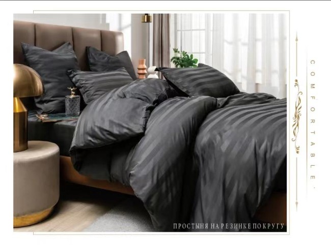 КПБ Boris Cтрайп-сатин на резинке по кругу BORSSR02 КПБ Boris Cтрайп-сатин на резинке по кругу BORSSR02