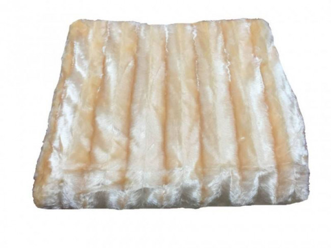 Плед НОРКА.ПОЛОСКА (Кремовый)