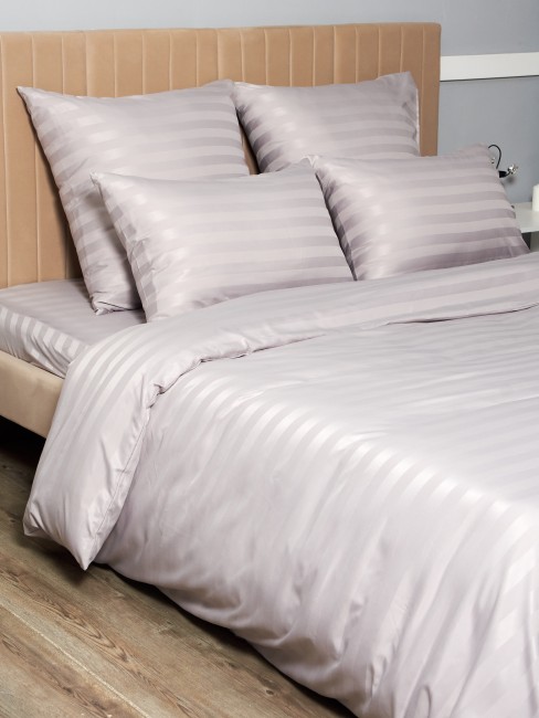 КПБ Candie's Страйп-сатин на резинке по кругу CANSSR002