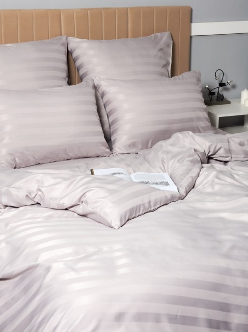 КПБ Candie's Страйп-сатин на резинке по кругу CANSSR002