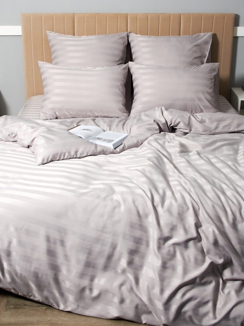 КПБ Candie's Страйп-сатин на резинке по кругу CANSSR002