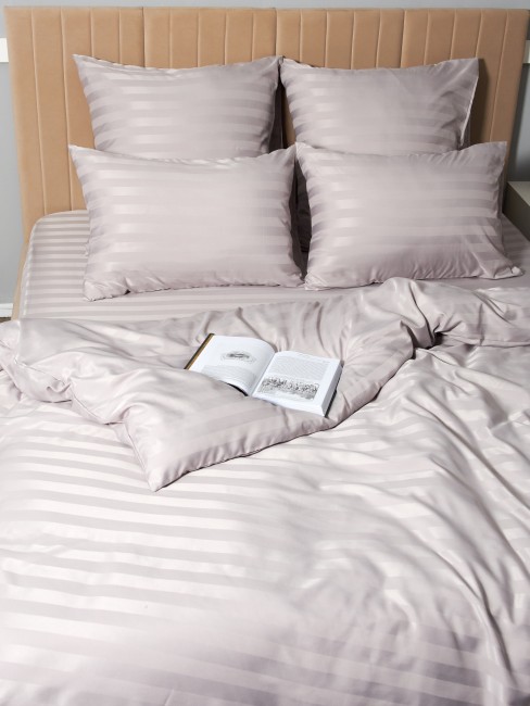 КПБ Candie's Страйп-сатин на резинке по кругу CANSSR002