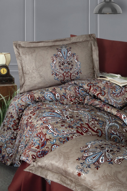 КПБ FIRST CHOICE Cotton Satin Евро FCCS010/3