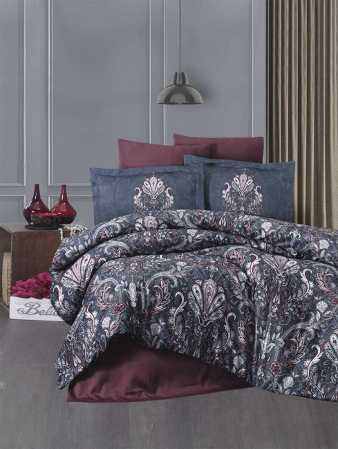 КПБ FIRST CHOICE Cotton Satin Евро FCCS010/3