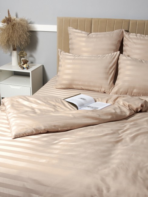 КПБ Candie's Страйп-сатин на резинке по кругу CANSSR003 КПБ Candie's Страйп-сатин на резинке по кругу CANSSR003