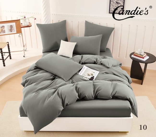 КПБ Candie's Бархат Сатин с простыней на резинке по кругу CANBSR10 КПБ Candie's Бархат Сатин с простыней на резинке по кругу CANBSR10