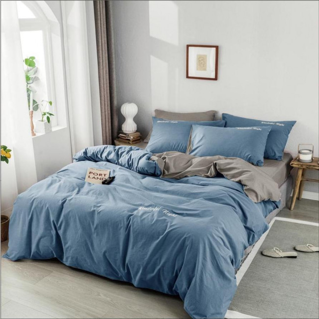 КПБ Alanna Vega однотонный с вышивкой AVOV015 КПБ Alanna Vega однотонный с вышивкой AVOV015