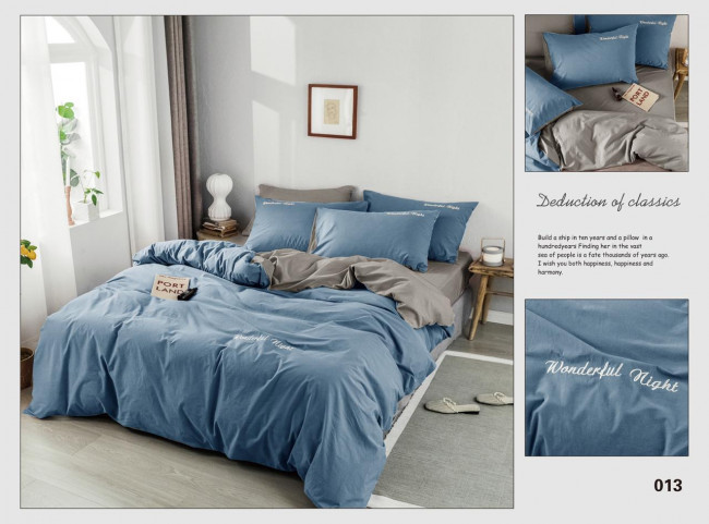 КПБ Alanna Vega однотонный с вышивкой AVOV015 КПБ Alanna Vega однотонный с вышивкой AVOV015