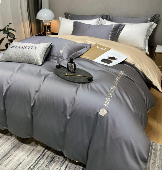 КПБ Mency однотонный Жатка на резинке по кругу MENOJ005 КПБ Mency однотонный Жатка на резинке по кругу MENOJ005