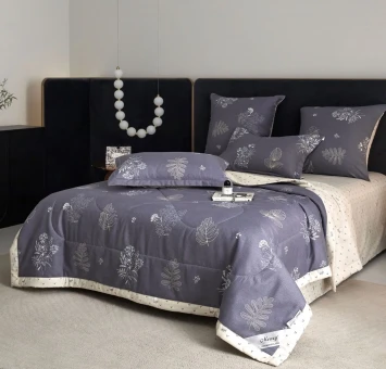 Одеяло Mency  двухстороннее  с простыней и наволочками ODMENHD02