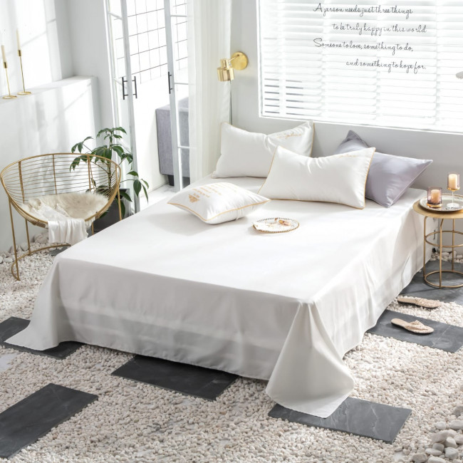 КПБ Mency однотонный с вышивкой MENO008 КПБ Mency однотонный с вышивкой MENO008