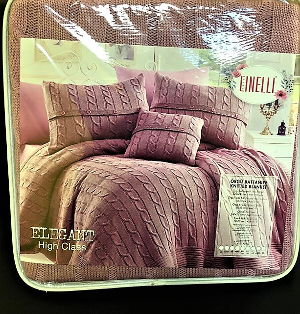 Вязаные пледы LINELLI ELEGANT Nirvana (Молочный) 220х240см