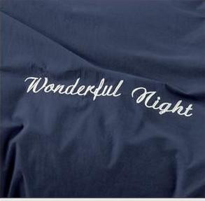 КПБ Alanna Vega однотонный с вышивкой AVOV014