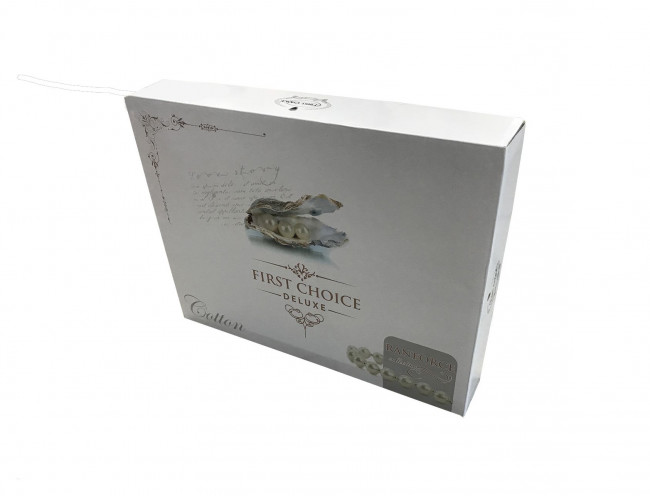 Постельное бельё First Choice Ranforce Krem Постельное бельё First Choice Ranforce Krem