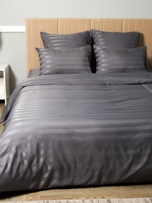 КПБ Candie's Страйп-сатин на резинке по кругу CANSSR005 КПБ Candie's Страйп-сатин на резинке по кругу CANSSR005