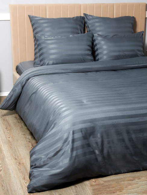 КПБ Candie's Страйп-сатин на резинке по кругу CANSSR006