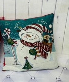 Наволочка Гобеленовая Новогодняя 45х45 см NAVGN Наволочка Гобеленовая Новогодняя 45х45 см NAVGN