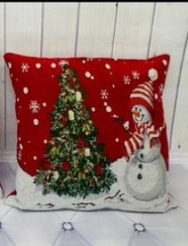 Наволочка Гобеленовая Новогодняя 45х45 см NAVGN Наволочка Гобеленовая Новогодняя 45х45 см NAVGN