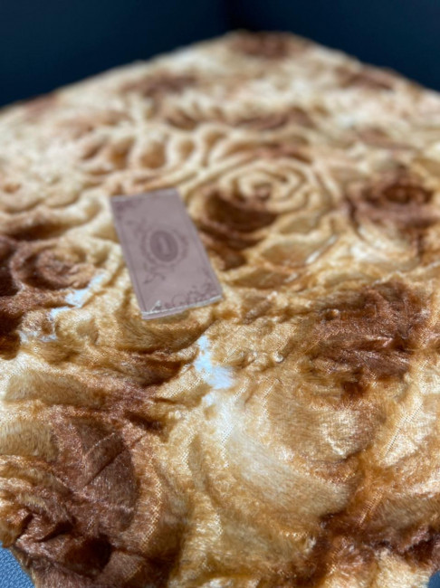 Плед Норка. Каракуль/Роза цвета PLNKR Плед Норка. Каракуль/Роза цвета PLNKR