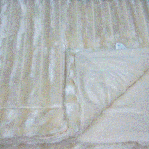 Плед НОРКА.ПОЛОСКА (Бордовый)