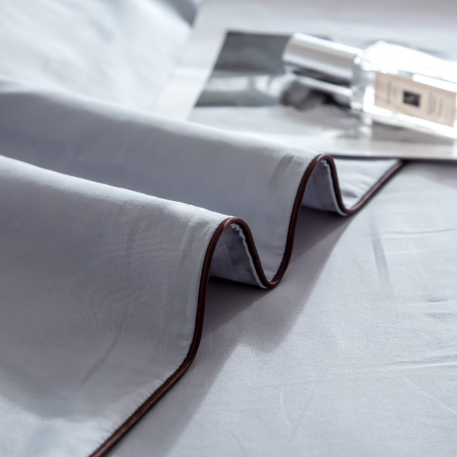 КПБ Mency однотонный с вышивкой MENO012 КПБ Mency однотонный с вышивкой MENO012