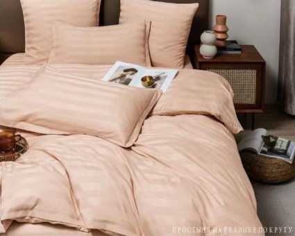 КПБ Boris Cтрайп-сатин на резинке по кругу BORSSR08 КПБ Boris Cтрайп-сатин на резинке по кругу BORSSR08