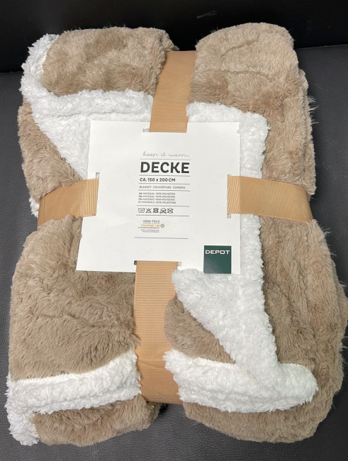 Плед двухсторонний 1,5 спальный PL1.5