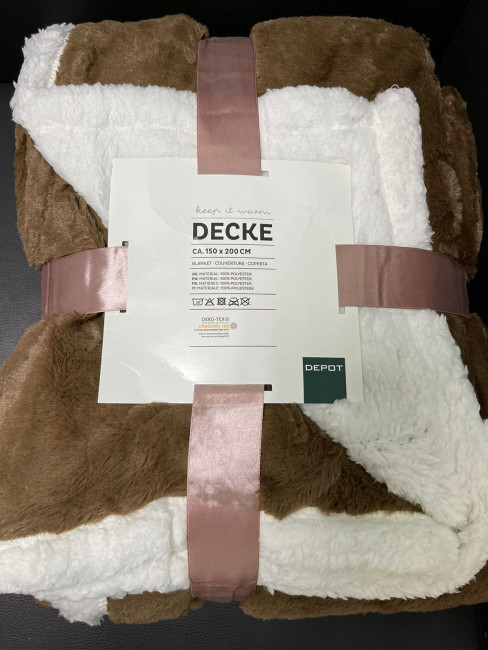 Плед двухсторонний 1,5 спальный PL1.5