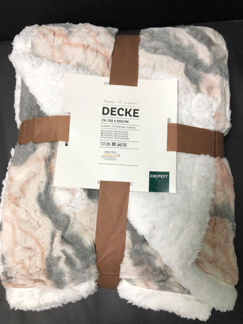 Плед двухсторонний 1,5 спальный PL1.5