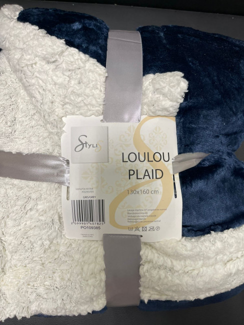 Плед двухсторонний 1,5 спальный PL1.5