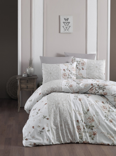 КПБ FIRST CHOICE Ranforce Bahar Beige LRR-315 КПБ FIRST CHOICE Ranforce Bahar Beige LRR-315