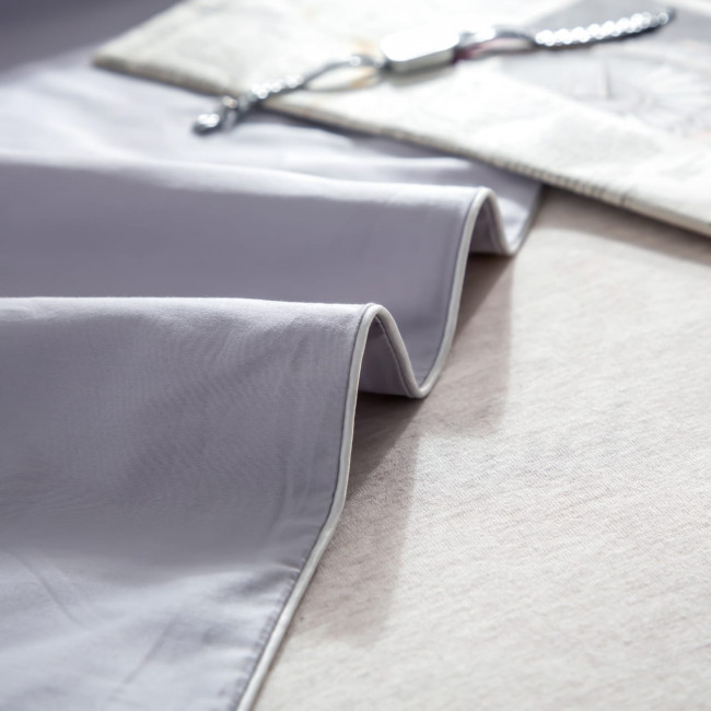 КПБ Mency однотонный с вышивкой MENO014 КПБ Mency однотонный с вышивкой MENO014